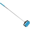 Telescopic Portable Muscle Roller Blue- Non-Slip Grip Massager with Adjustable
