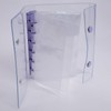 A7 Transparent Color PVC Binder Notebook Refillable Photo Album Sticker