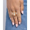 Paparazzi Jewelry Accessories - Bridging Bling - Orange Ring -