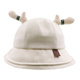 JUMISEE Cute Reindeer Antlers Bucket Hat for Men Women UV Protection Summer Beach Sun Hat Fisherman Hat