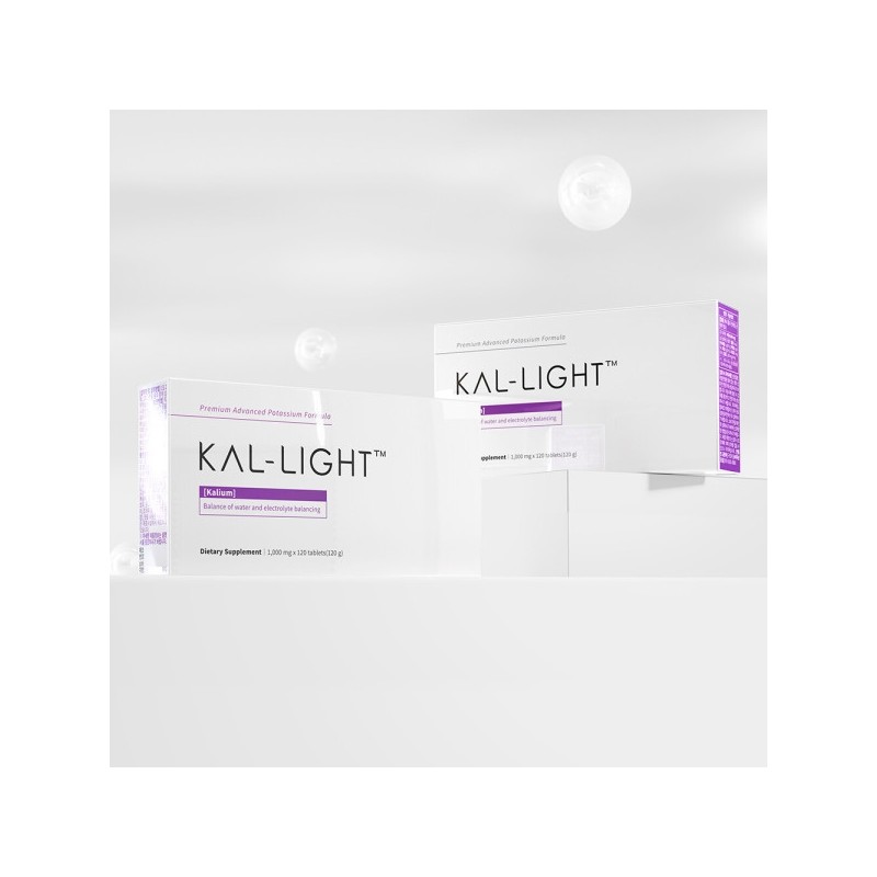 Everbikini Kalight Potassium 120 Tablets 1 Box / 에버비키니 칼라이트