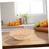 BIUDECO Bread Basket Rattan Large Kitchen Basket Japanese Daiso Style