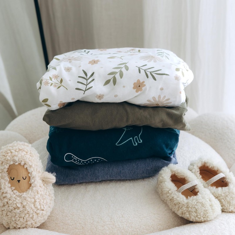 Dreamology Cot Sheet, Cotton Fitted sheet, Soft and Breathable Fitted