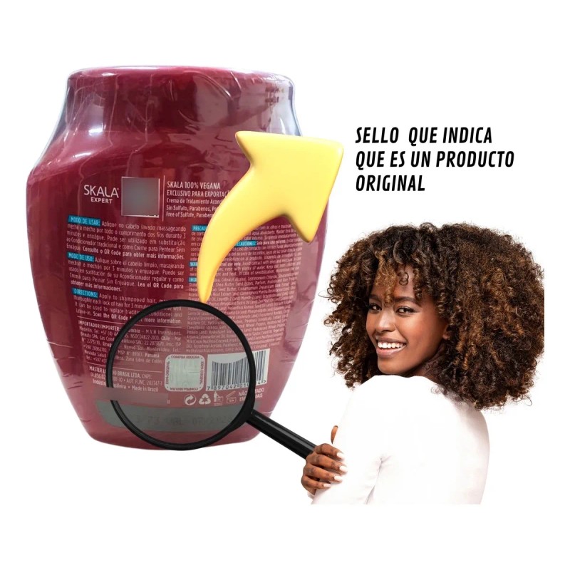Kit Shampoo+acond Y Mascarilla 2en1 Skala Amor Poderoso
