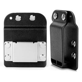 Tape Measure Clip for Belt Tape Measure Holder Heavy Duty Tape Holder Low-Profile Drill Belt Clip & Tape Holster Fits Up to 2-Inch Belts Quick Access for Tape Measure,Electric Drill