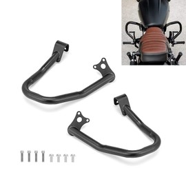 Wsays Front Engine Guard Frame Crash Bar Protection Highway Crash Bar Kit Compatible with Indian Scout/Scout Sixty/Scout Bobber 2015-2024