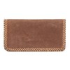 Daniel Leather Pouch from Genuine Leather (Brown)