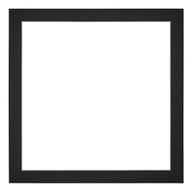 yd. Mount 35 x 35 cm / 27 x 27 cm Cardboard Black Edge 3 cm Straight