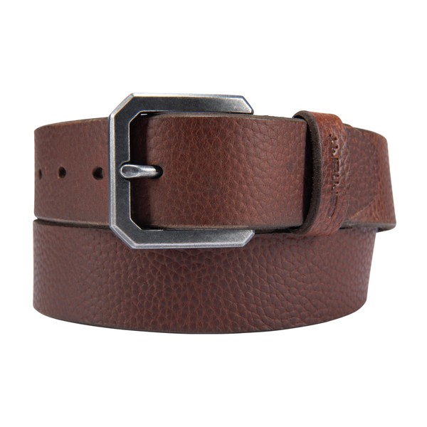 Carhartt Men's Standard Durable Full Grain Saddle Leather Classic Belts,