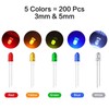 Pack of 200 LED Light Emitting Diodes 3 V, LED