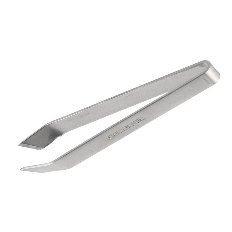 Fish Bone Tweezer Stainless Steel Pig Hair Remover Tongs Kitchen