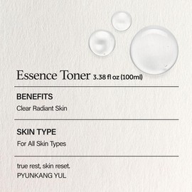 Pyunkang Yul Essence Toner - Korean Skin Care for Face - Moisturizing, Hydrating Toner for Dry Sensitive Skin - K Beauty Soothing Toner (6.8 oz)