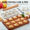 MUMSUNG Ravioli Maker Press, Ravioli Press Mold Set - Round