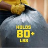 Glad Dual Defense Drawstring Large Trash Bags, 30 Gallon, 50
