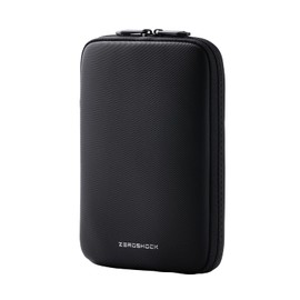 Elecom TB-08ZSBIBLBK Tablet Case, General Purpose, 8.7 Inches, Inner Case, Shockproof, Slim Design, Open Pocket, Stylus Storage Band, Black