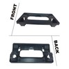 FASTCHE Front Bumper License Tag Plate Frame Bracket Holder Compatible