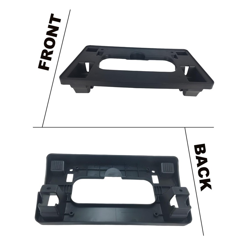 FASTCHE Front Bumper License Tag Plate Frame Bracket Holder Compatible