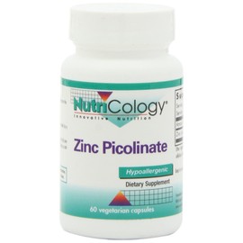 Nutricology Zinc Picolinate, Vegicaps, 60-Count