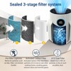 BUXEBUX HP072 HP071BRN Filters Replacement Filters for Shark NeverChange Air