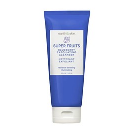 Earth To Skin- Limpiador exfoliante de arándanos Super Fruits (5,0 fl oz)                                                                             