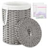 SETVSON Laundry Hamper with Lid Laundry Basket with Lid 19.0