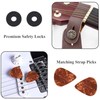 Haecsfl Adjustable Guitar Strap Includes 2 Strap Locks & 2