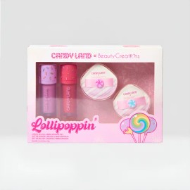 Set Rubor Líquido Esponja Mini Beauty Creations Candy Land Lollipoppin