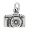 LGU Sterling Silver Oxidized Point and Shoot Camera Charm