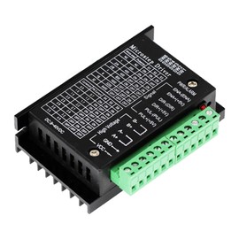 1 x Stepper Motor Driver for TB6600 Nema17/23/34 Stepper Motor Driver 4A 9-42V 32 Segments, Suitable 42/57/86 Type 2/4 Phase Stepper Motor, Stepper Motor Driver for 3D Printer/CNC