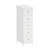 lurcns Narrow Dresser Tall Skinny Storage Tower Vertical Slim Chest