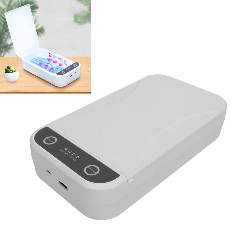 UV Cleaning Box Automatic Timing English Voice Prompt Multi Purpose