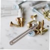 BIUDECO 4pcs Mini Titanium Alloy Tweezers Lightweight Portable Tool for