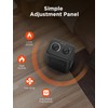 1500W Space Heater for Indoor Use, PTC Ceramic Heater with