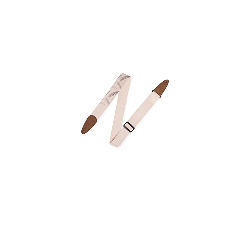 Levy's Leathers 2" Cotton Guitar Strap with Decorative Print and