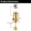Lamp Repair Socket Kit,Pull Chain ON/Off Switch Socket for DIY