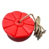 Heavy Duty Plastic Disc Tree Swing with PE Rope for