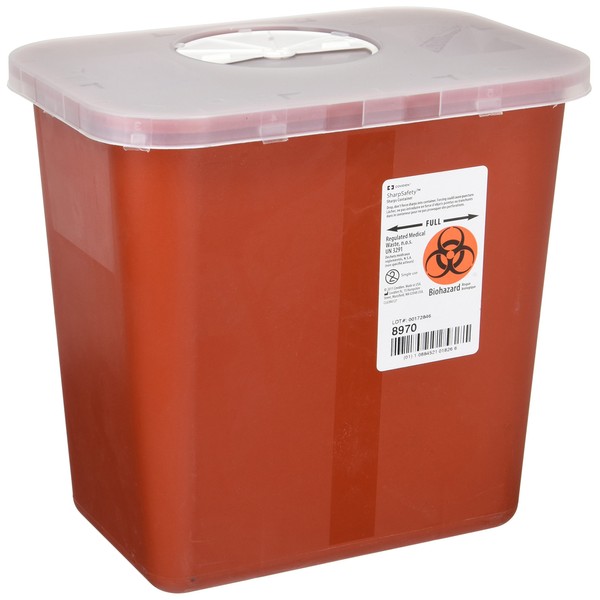 2 Gallon Biohazard Container