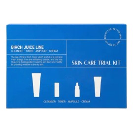 Kit Round Lab Birch Juice Limpiador Tónico Ampolla Todo Tipo Piel