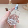 SCOLAND 50ml High-end Glass Refillable Perfume Bottles Spray Pump Empty