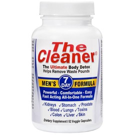 Century Systems Century Systems The Cleaner Detox, Powerful 7-Day Complete Internal Cleansing Formula for Men, Support Digestive Health, 52 Vegetarian Capsules