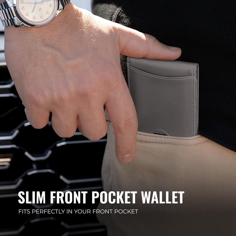 Kingly Cash Pocket Slim Wallet for Men - RFID Blocking