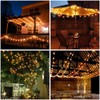 Metaku Globe String Lights Fairy Lights Battery Operated 16.4ft 50LED