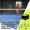Deekin 2 Pcs Portable Ball Cart and Tennis Ball Pickup
