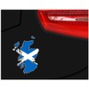 Samunshi® Scotland Sticker Digital Print 7 x 10 cm
