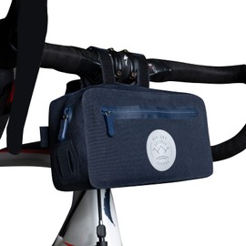 Bike Handlebar Bag | Bicycle Front Bag | Bike Frame Bag | Shoulder Bag | Waterproof Lightweight Storage for Biking, Cycling, and Scooters | Designer Bike Accessories and Mountain Bike Accessories
