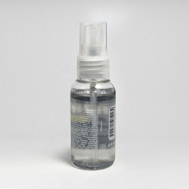 Aceite para Barba y Bigote, Con Aceite de Argán y