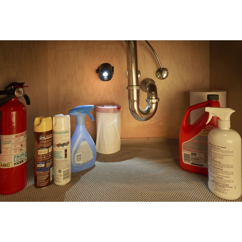 Acclaim Mini Motion Activated LED Spotlight with Battery Power, Bronze