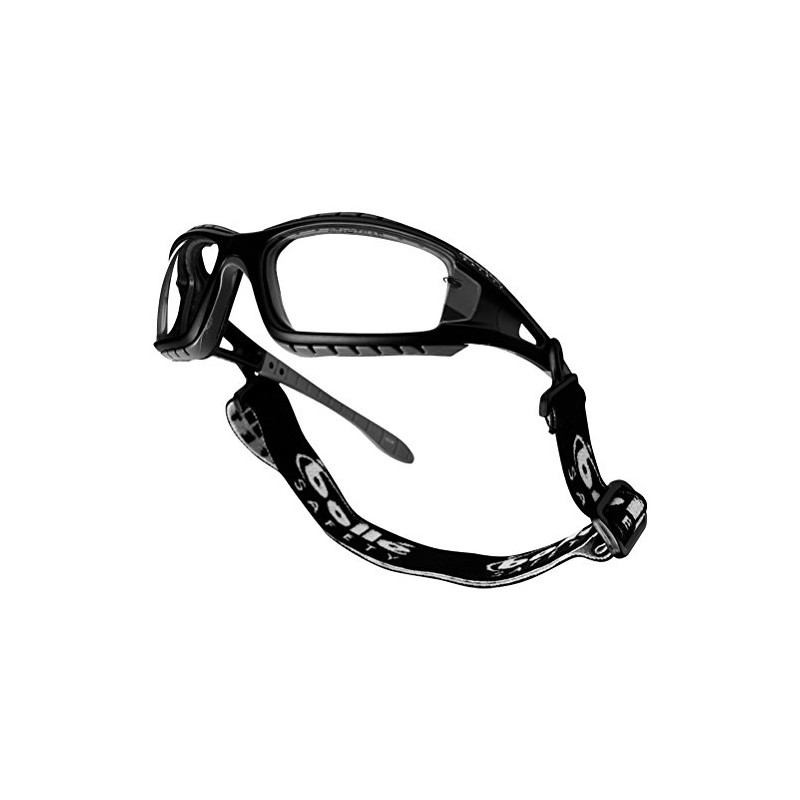 Bolle Tracker Glasses Clear Black Frame