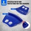 Gulfmew Motorcycle Tire Changing Tool Kit, Double Hole, Blue &