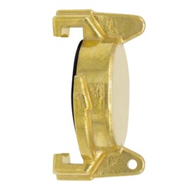VARIOSAN Geka System Quick Coupling Blind Coupling 12371 Universal Blank Brass